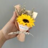 Small starry sky flower-shaped for friend, bouquet, sunflower