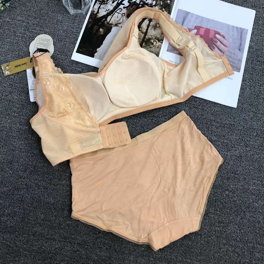 Stock de productos de cola de alta calidad encaje sujetador traje de las mujeres pequeño pecho push up sexy belleza espalda ropa interior traje lote