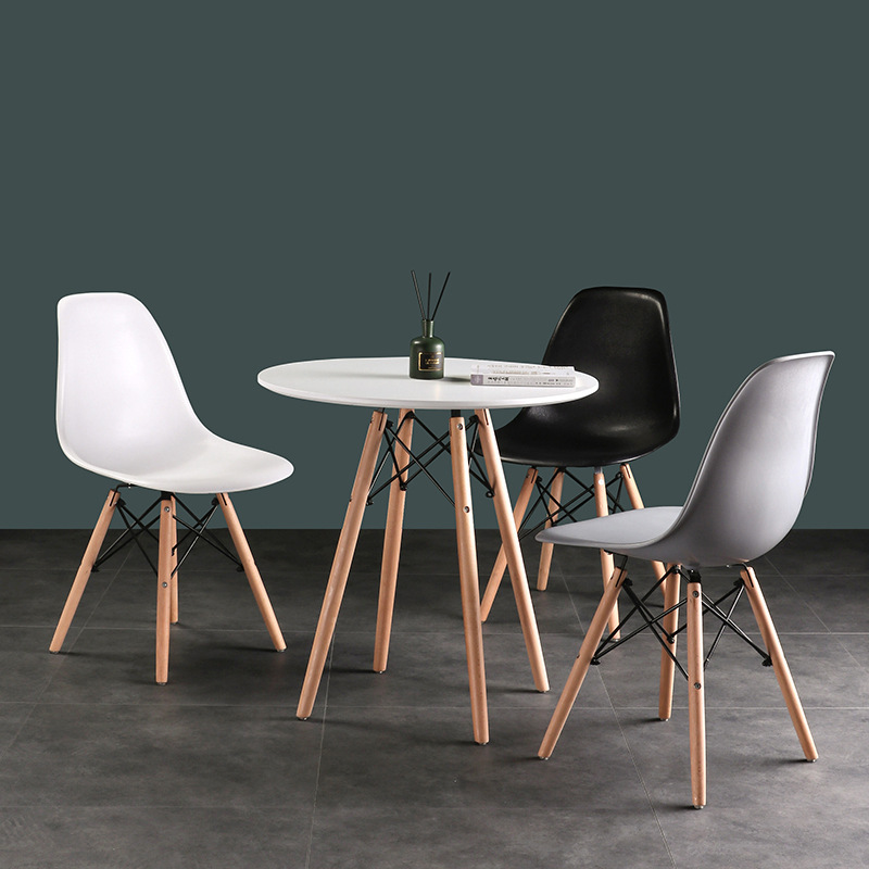 Silla IMS transfronteriza silla de respaldo PP moderna simple silla de lujo ligera silla de comedor casera nórdica de alto nivel