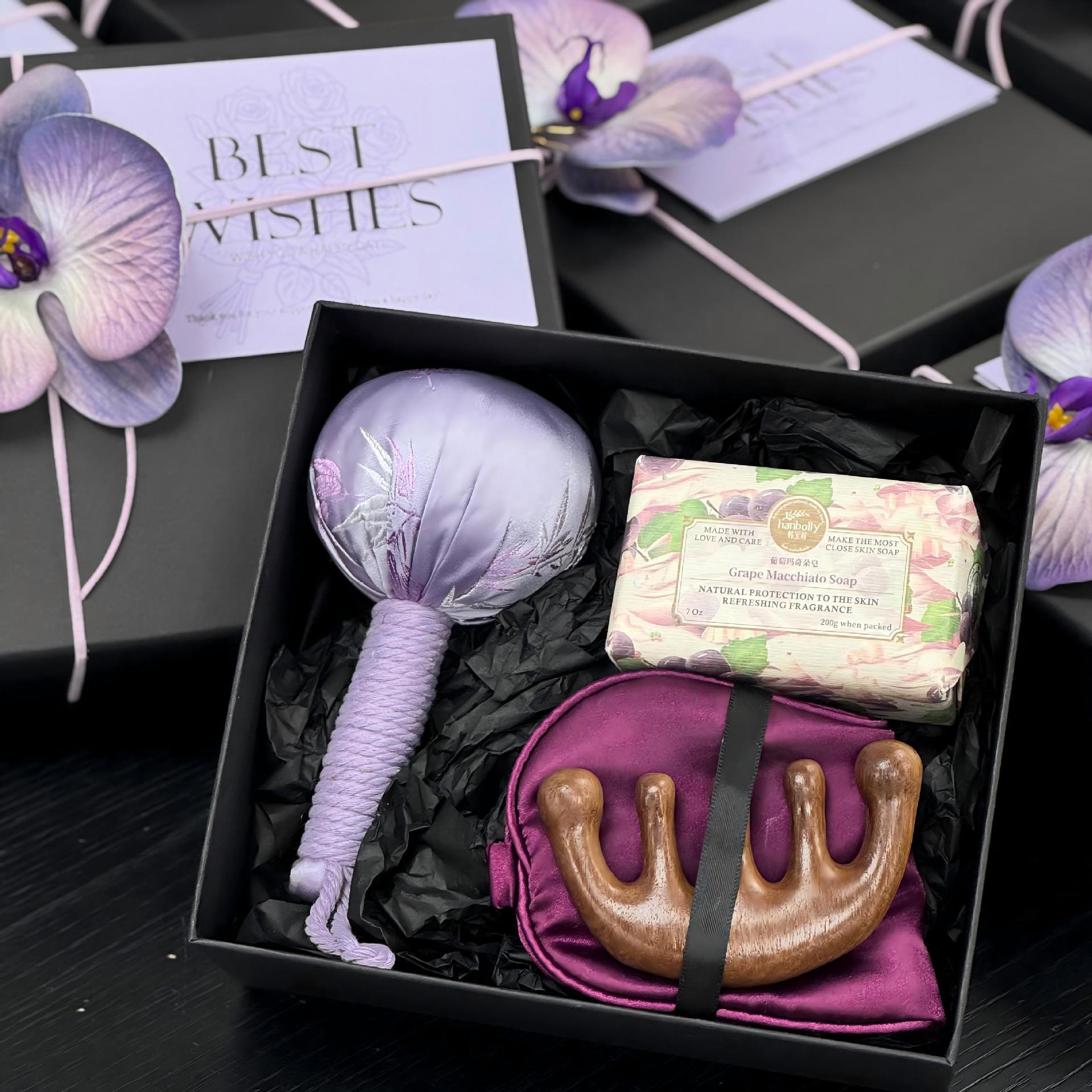 스타일 15 [건강망치 + 향비누 + 아이마스크 + 마사지 빗]