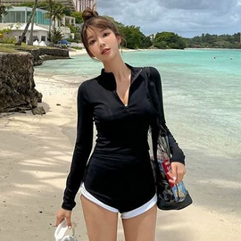 比基尼;连体泳衣;三件套泳装