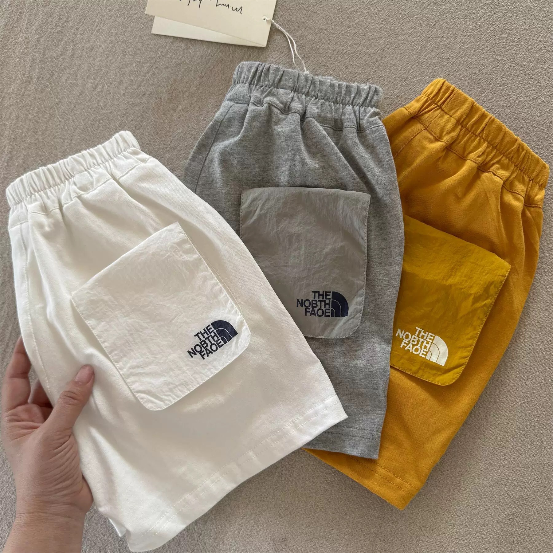 Children's Shorts 2026 Summer Japanese Style Lightweight Quick-Dry Pants for Boys and Girls, Stylish Loose Casual Five-Point Pants for Toddlers