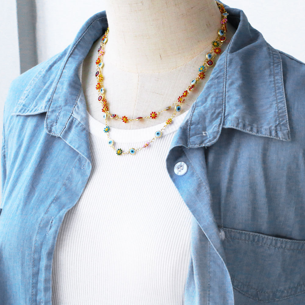 Fashion Flower Copper Plating Womenu0027S Bracelets Necklace 1 Piece