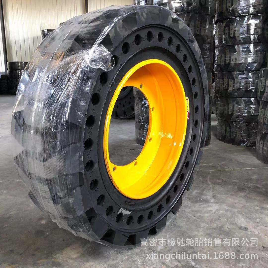 辅板式实心轮胎FB 16/70-20 装载机 高空作业车滑移胎