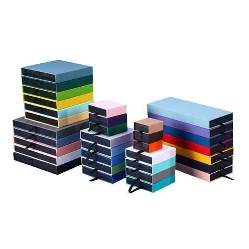 Direct Manufacturer Supply Multi-Color Jewelry Gift Box for Festive Gifting General Gift Box Exquisite and Simple Jewelry Empty Gift Box