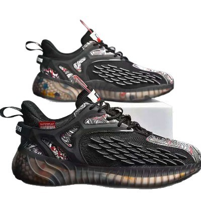 Cross-Border New Sports Men's Shoes 2025 New Casual Shoes Men's Sports Shoes Men's Fashion Running Shoes Men's Trendy Shoes
