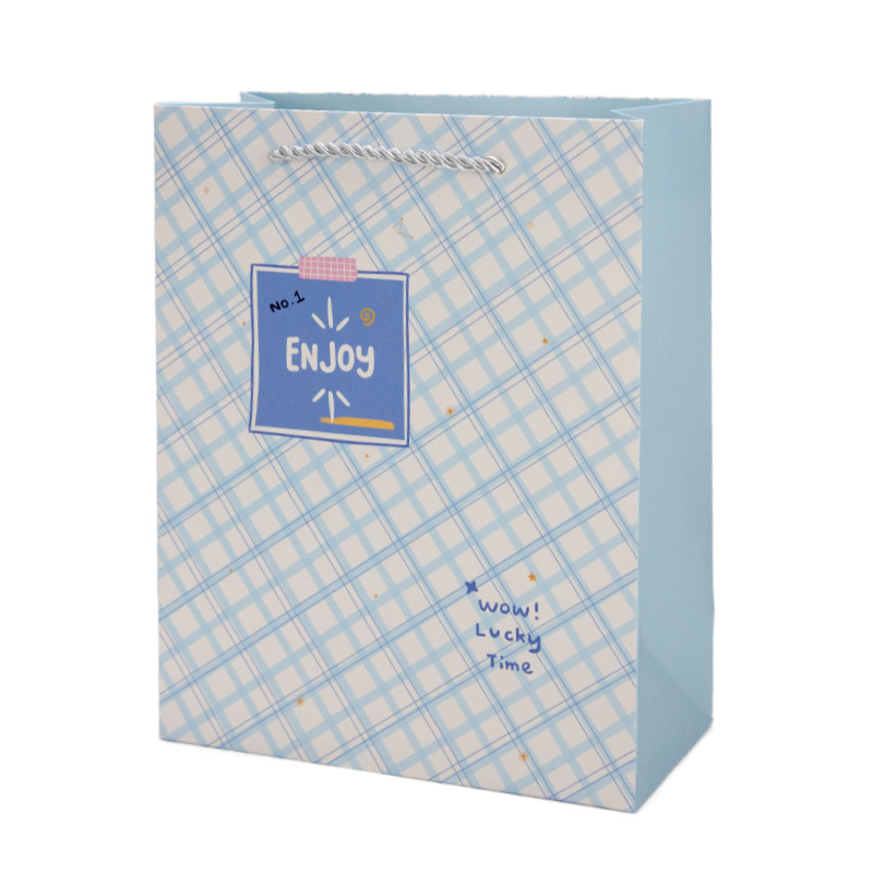 Moda simple más signo grande tamaño pequeño Día DE LA Madre cumpleaños de los niños ins estilo bolsa de regalo Regalo de Cumpleaños bolsa de papel portátil