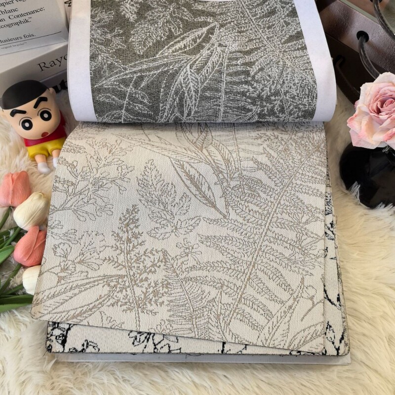 法式复古雪尼尔提花窗帘中古风色织花布客厅卧室遮光窗帘面料批发|undefined