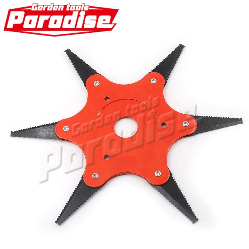 割草机合金锰钢刀片 五叶刀片打草头 5叶刀片 割草机刀片