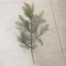 仿真植物松树枝 30*18厘米单支圣诞工艺品树枝 圣诞树 装饰品批发