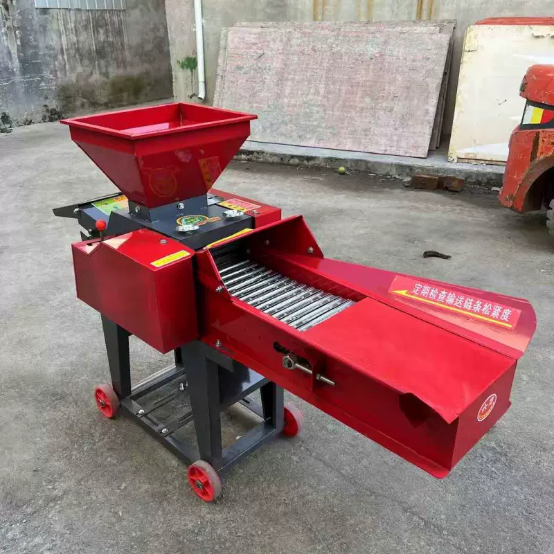 4.8吨养殖饲料铡草揉搓机 干湿苜蓿草秸秆铡草机 青草超细粉碎机