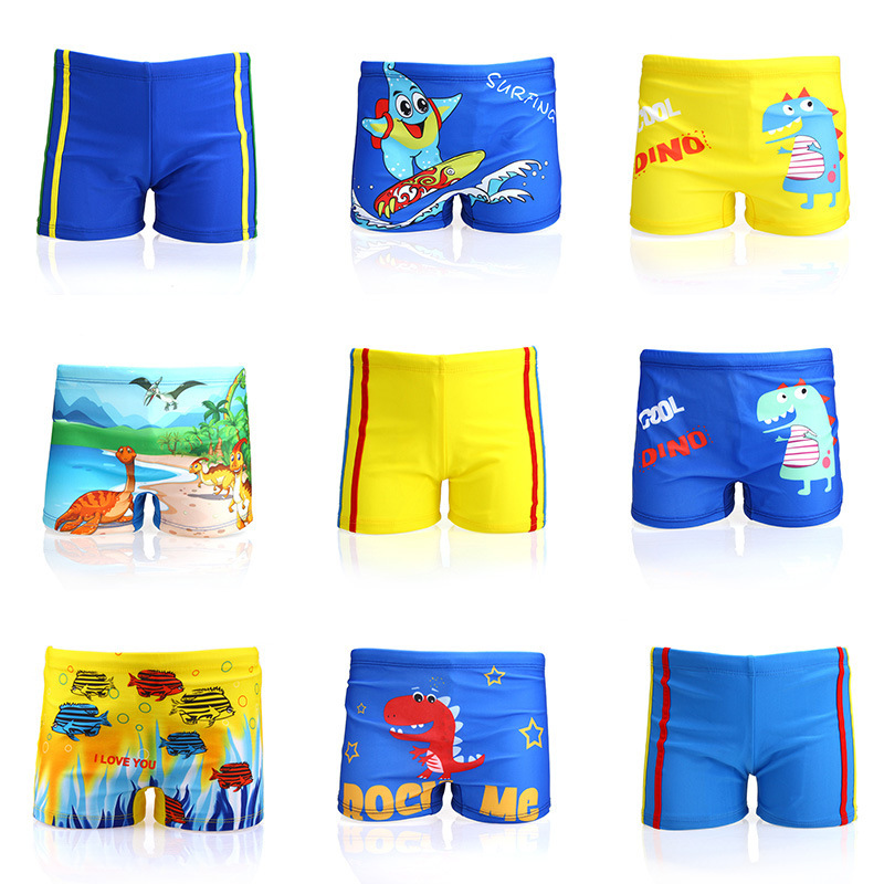 Children's swimsuit cute cartoon swimming trunks boys hot spring boxer baby swimming trunks [baby swimming trunks] Wholesale