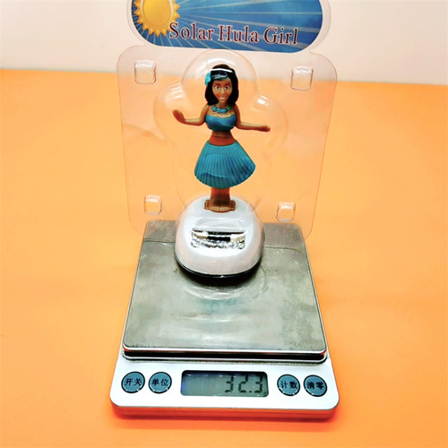 Cross-border hot-selling little beauty solar ornaments car supplies specially designed for hula girls decoration gifts Hawaii