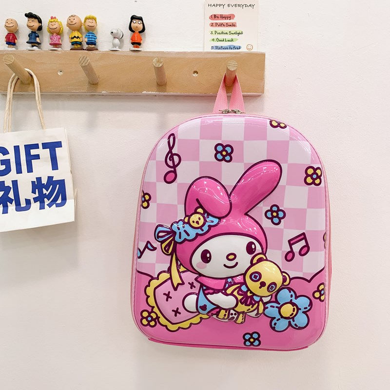 Comercio exterior niños 3D mochila de cáscara dura nueva mochila de jardín de infantes de animales pequeños mochila de hombros de dibujos animados ultraligera