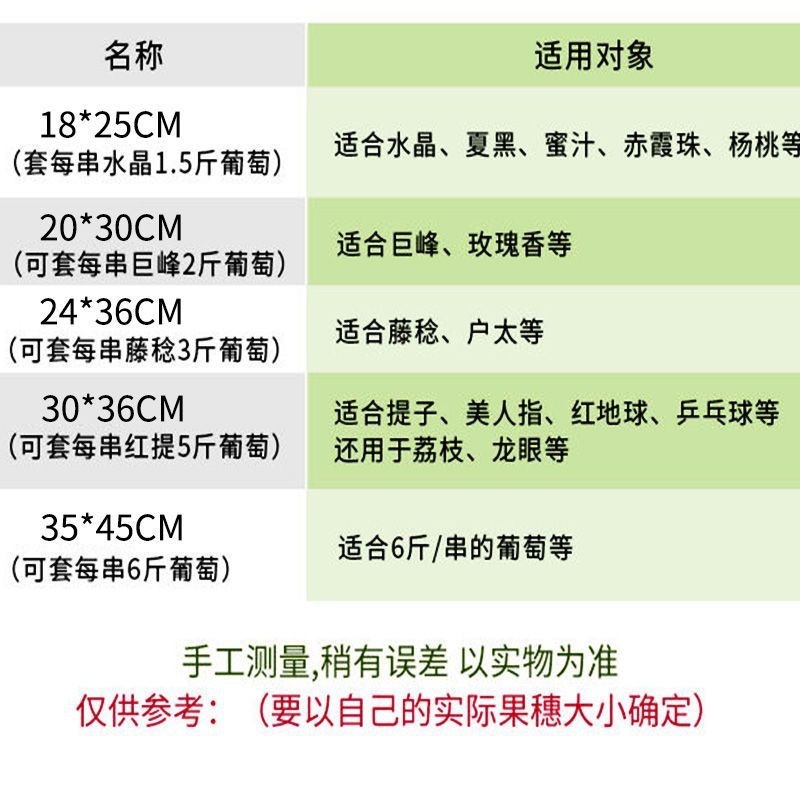 果物防鳥防虫網袋瓜果保護袋無花果ビワブドウ網袋桃いちご保護カバー|undefined