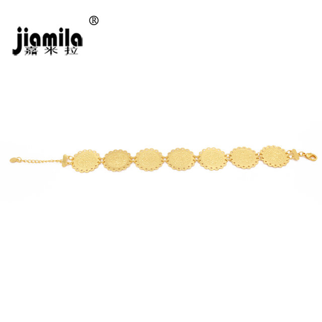 Jamila Men/Women Bracelet Gold Couple Bracelet Fashion Jewelry Coin Bracelet Wedding Jewelry Bracelet