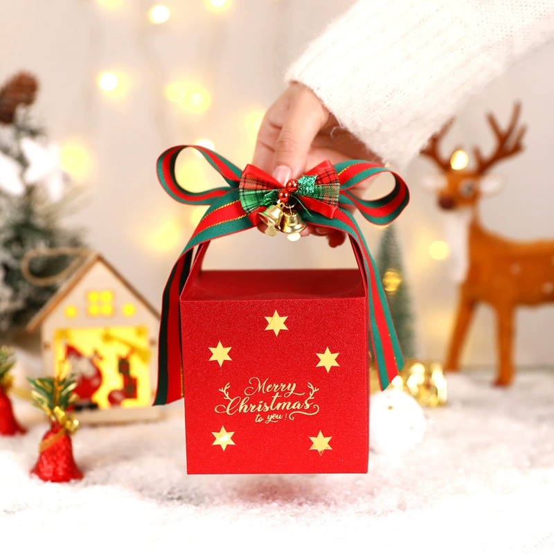 Новый ажурный рождественский яблочный подарочный ящик креативный минималистский сочельник