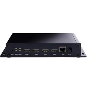 4-канальный HDMI Encoder H.265 H.264 IPTV Четырехканальный HDMI поддерживает платформу в прямом эфире