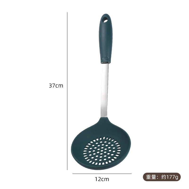 パーマ防止の厚いシリカゲルのシャベルは鍋にくっつかないで野菜のシャベルのスプーンを炒めます。|undefined