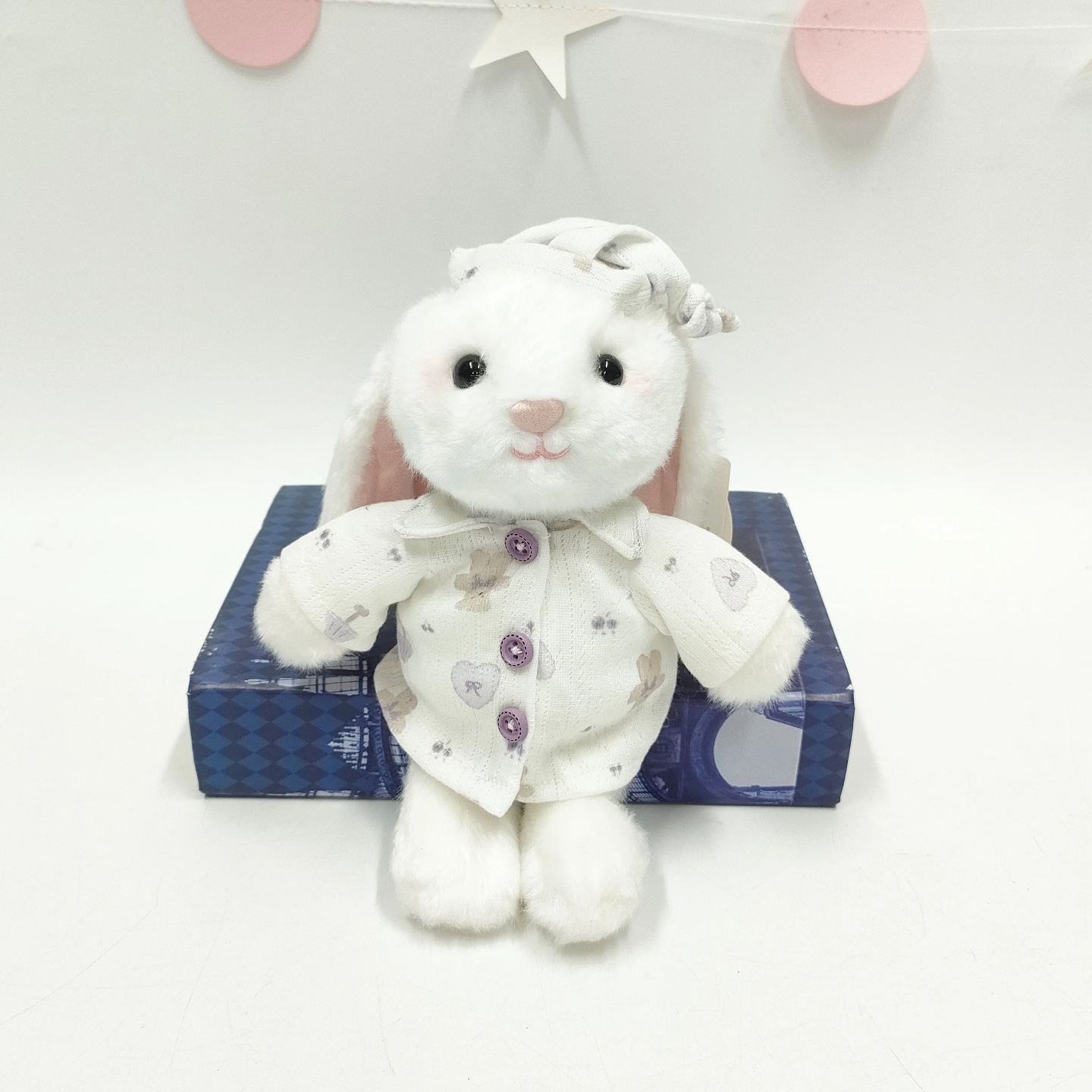 Muñeco de peluche de bolita de frijol para la palma, alivio del estrés, compañero de escritorio de panda y mapache, juguete para niños.