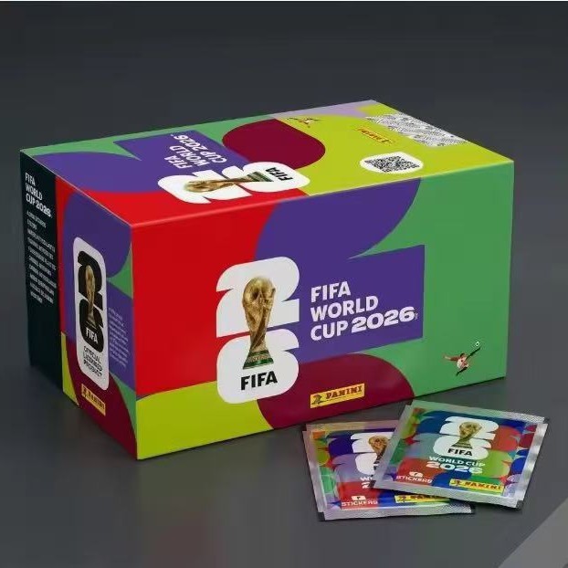 Panini FIFA World Cup 2026 Official Sticker Collection Paper Sticker Packets Box
