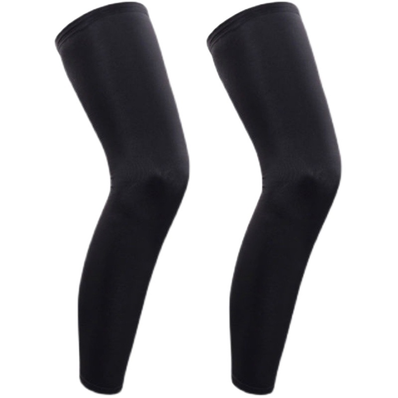 Basketball Knee Pads Lycra Breathable Leg Pads Outdoor Running and Cycling Extended Quick-Drying Protective Gear Men's Manufacturer Cross-Border Elastic