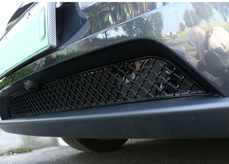Suitable for Tesla's New Detachable Insect-Proof Net Modely Special Snap-On Front Air Vent Net Dust Cover Accessories