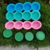 4 grid round patterns