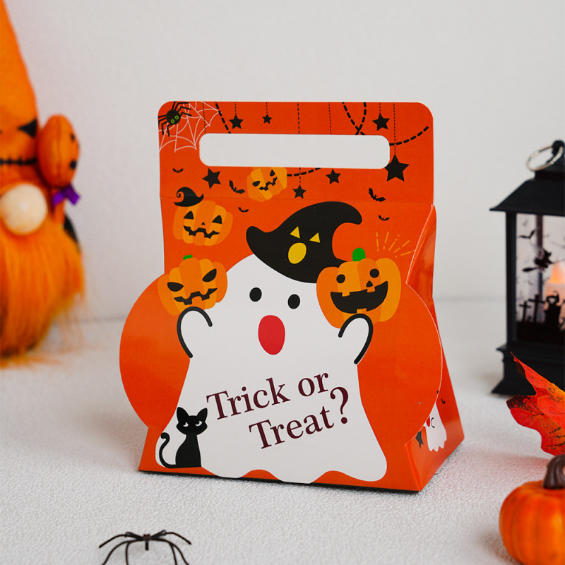 2022年ハロウィーンカボチャ幽霊砂糖箱2種類の包装ギフトボックス携帯ケースクッキーケース携帯ケース|undefined