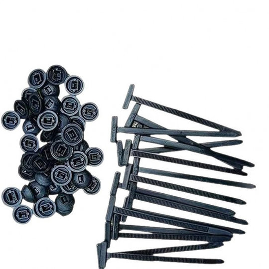 Spot Cross-Border New Product Nylon Universal Cable Tie Buckle Nylon Buckle Cable Tie Holder