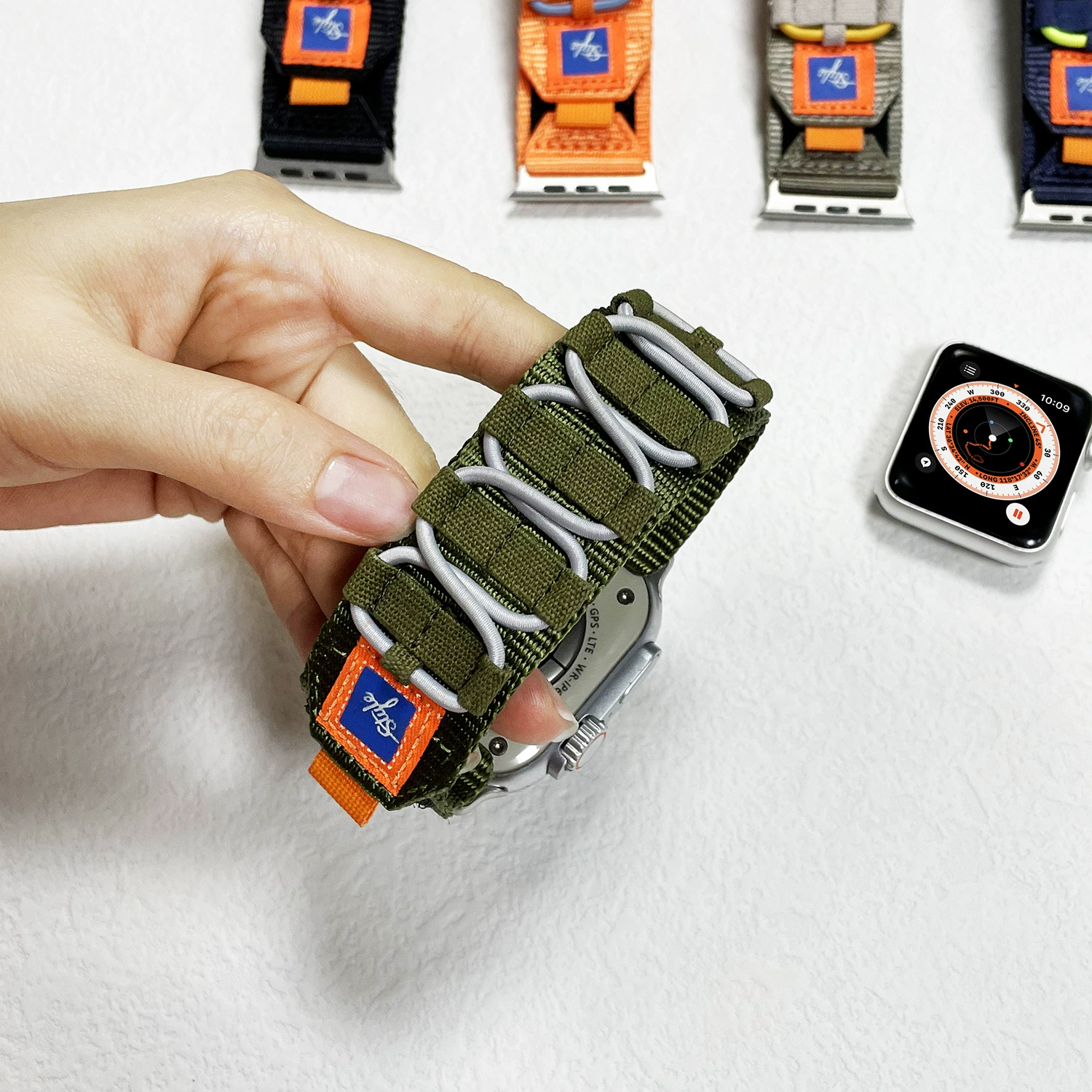 Яблоко, нейлоновый ремешок с Velcro, (跨境交易), стиль высокого качества