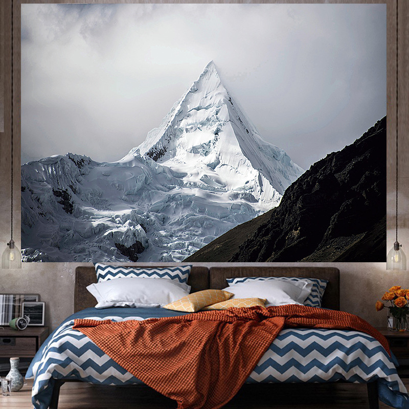 Tela de fondo ins estilo colgante papel pintado de tela dormitorio habitación renovación diseño noche lienzo cartel decorativo paño de pared