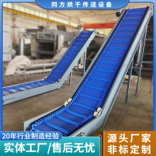 供应化工颗粒给料机 刮板式皮带提升机 高温饲料提升上料机定制