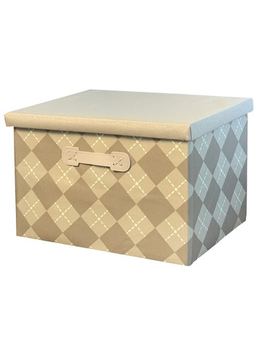 BB4C wholesale art foldable storage box with lid student dormitory clothes wardrobe storage box home car