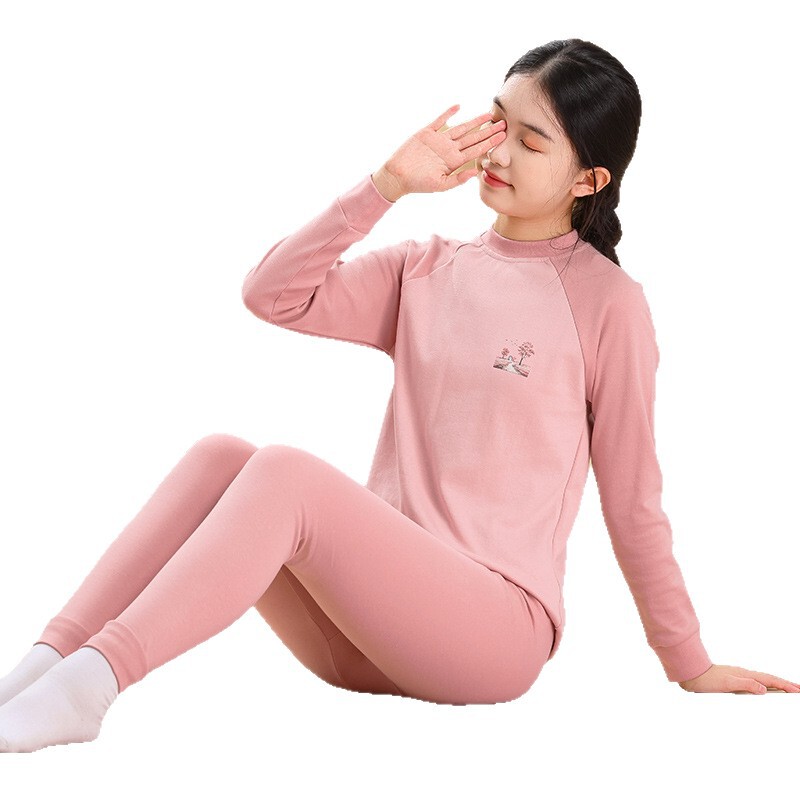 25秋冬儿童内衣套装纯棉男童秋衣秋裤中大童家居服女童棉毛衫睡衣|undefined