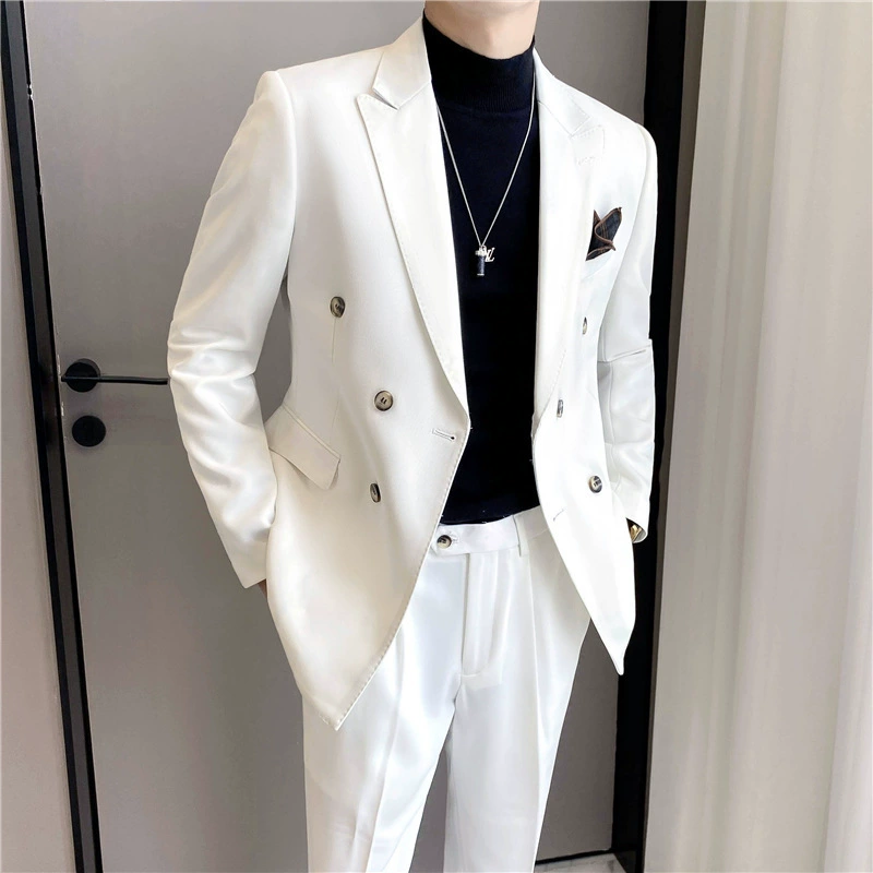 Set, suit, jacket, high-quality style, Korean style