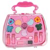 Children's makeup primer, handheld toy, cosmetic bag, set