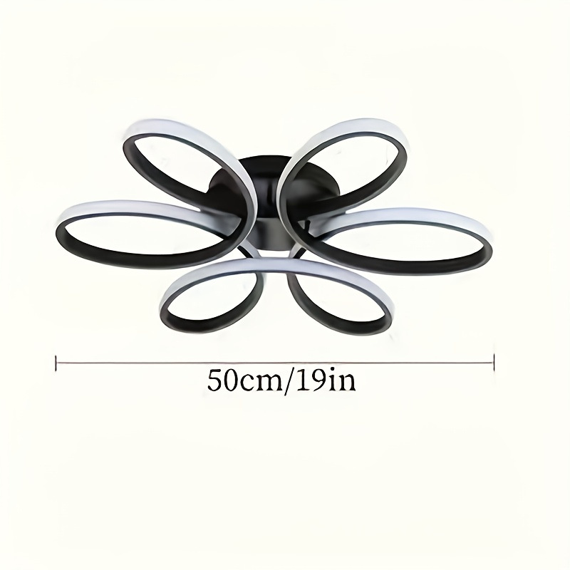 Transfronterizos dedicados LED lámpara de techo lámpara de sala de estar iluminación nórdica moderna minimalista dormitorio comedor pasillo lámpara de techo