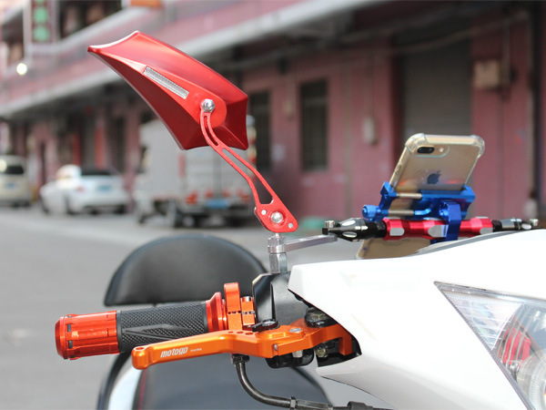 Electric Vehicle Rearview Mirror Reflector 8mm Universal Reflector Motorcycle 10mm Sight Mirror Scooter Reversing Mirror