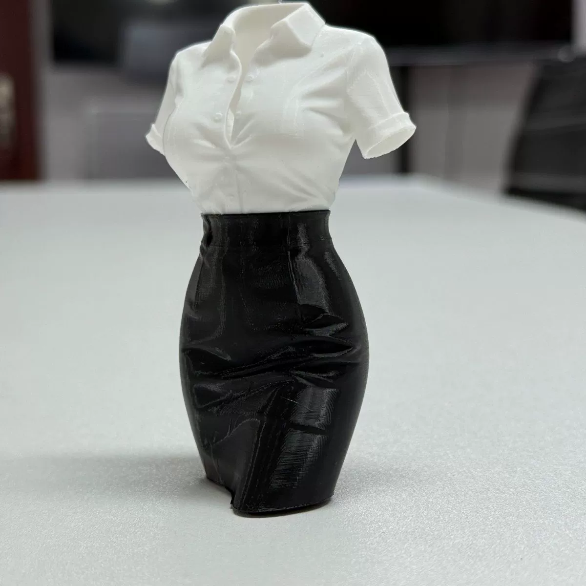 3D-печатные офисные оригинальные украшения, бюст сотрудника OL, настольная художественная декорация