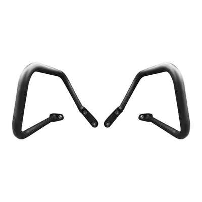 Applicable to Suzuki DL250 upper Motorcycle bumper - black-carbon-steel-side-box-bumper