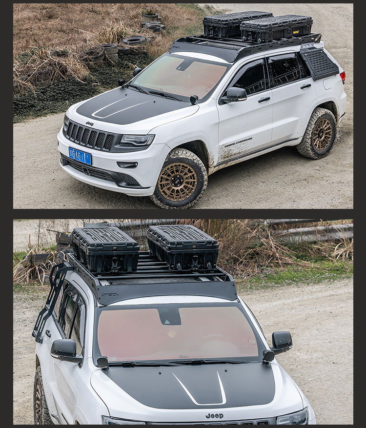 Cherokee roof rack WEC ladder is lightweight, low wind resistance, reduces wind noise, and is a multifunctional expandable roof platform