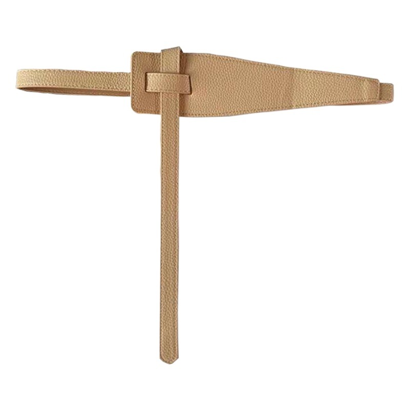 Cinturón de suéter para mujer abrigo de todo fósforo sello de cintura decorativo cinturón simple de moda para mujer Falda a juego para mujer cinturón anudado Mujer