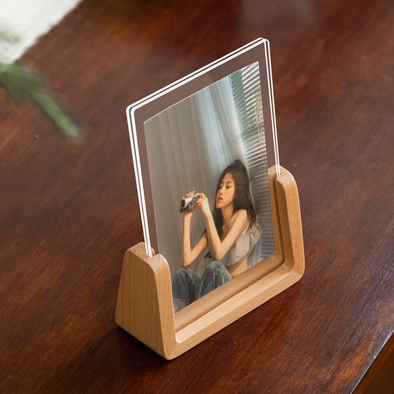 Photo Frame Display Stand Photo Printing DIY Album Frame with Printing 8inch Acrylic Display Frame Solid Wood Photo Frame Display Stand Photo Printing DIY Album Frame with Printing 8inch Acrylic Display Frame Solid Wood