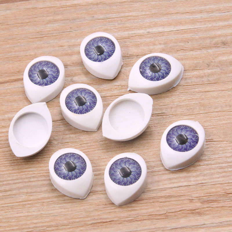 2 tamaño DIY accesorios de joyería soporte inferior parche resina Devil eye parche soporte inferior Accesorios