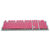 [Clear Tail] Pudding Pudding108 key Double cortex pudding cream PBT104 dual -color cream mechanical keyboard