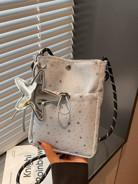 Trendy Instagram Influencer Niche Star Crossbody Phone Bag for Women 2026 New Model Korean Fashion Versatile Shoulder Bag