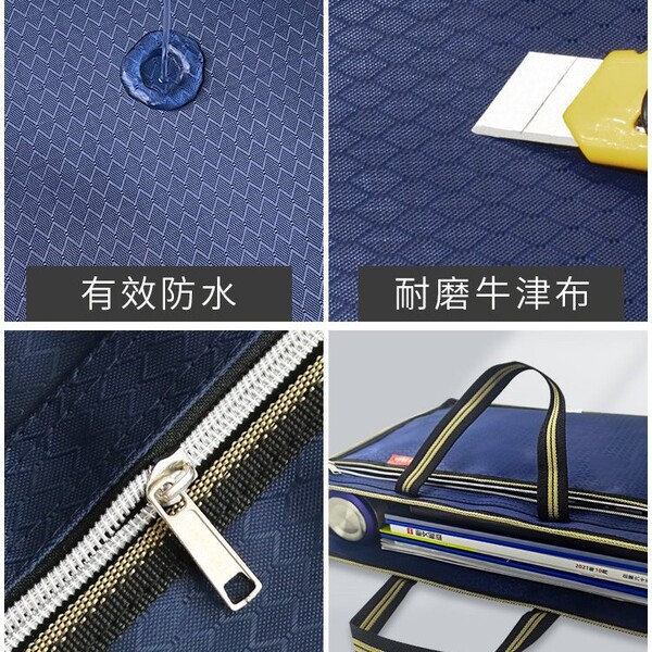 Handheld purse for folders for documents