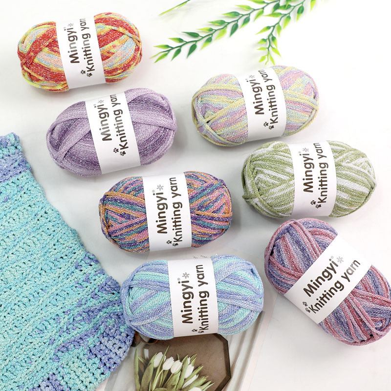Woven rainbow crochet handmade