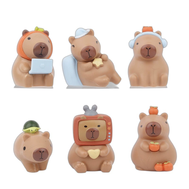 Милая мультяшная кукла, игрушка, минифигурка, капсульная игрушка